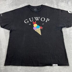 Cookies SF x Gucci Mane Guwop Ice Cream Cone T-Shirt 2XL Black Trap God Mens Tee